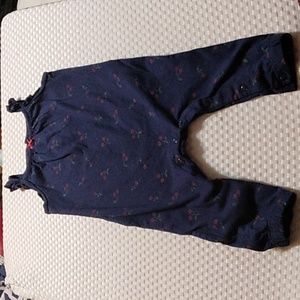 Carters Cherry Romper - Size 6-9 months